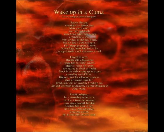 Wake up in a coma